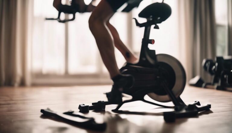 quick high intensity cycling session